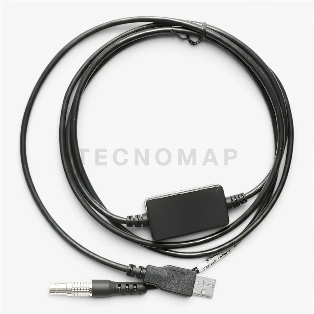 Cable USB de Transferencia para Estación Total Leica - Tecnomap