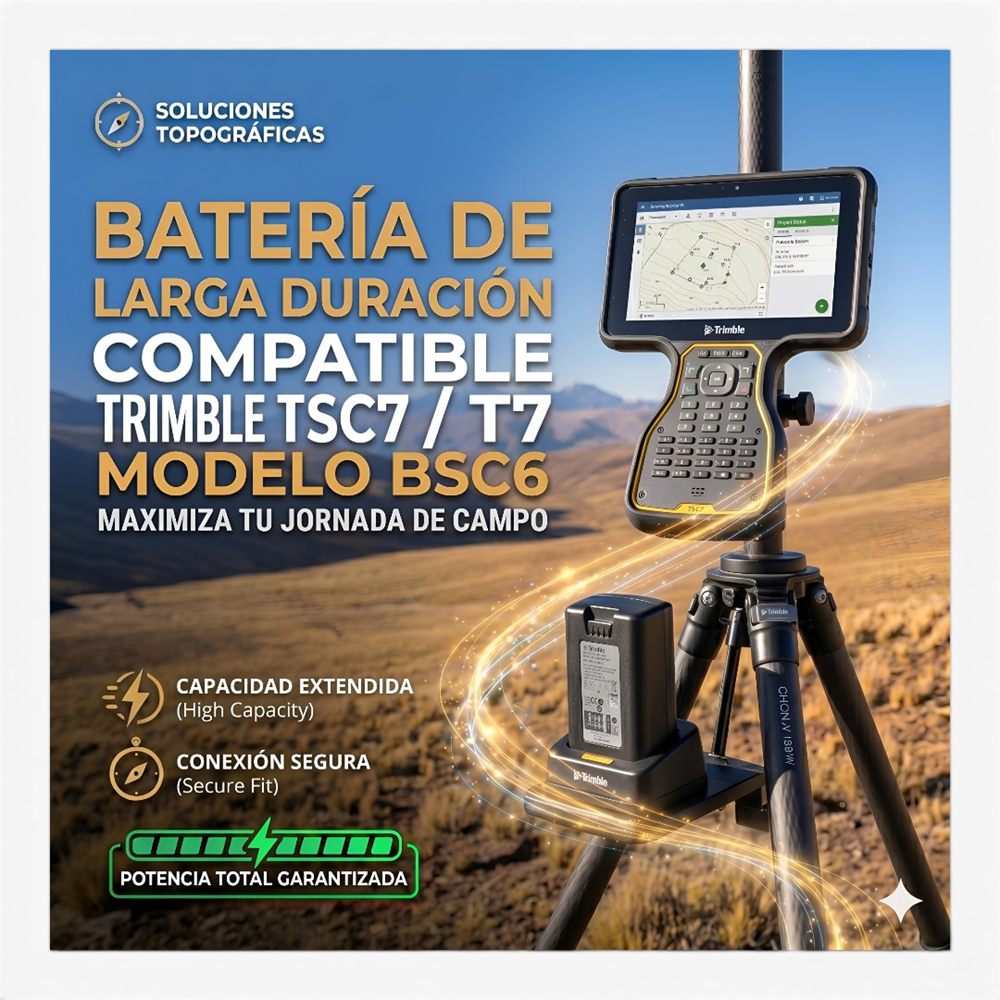 Cargador Leica GKL264 para Estación Total TS01 - vista adicional