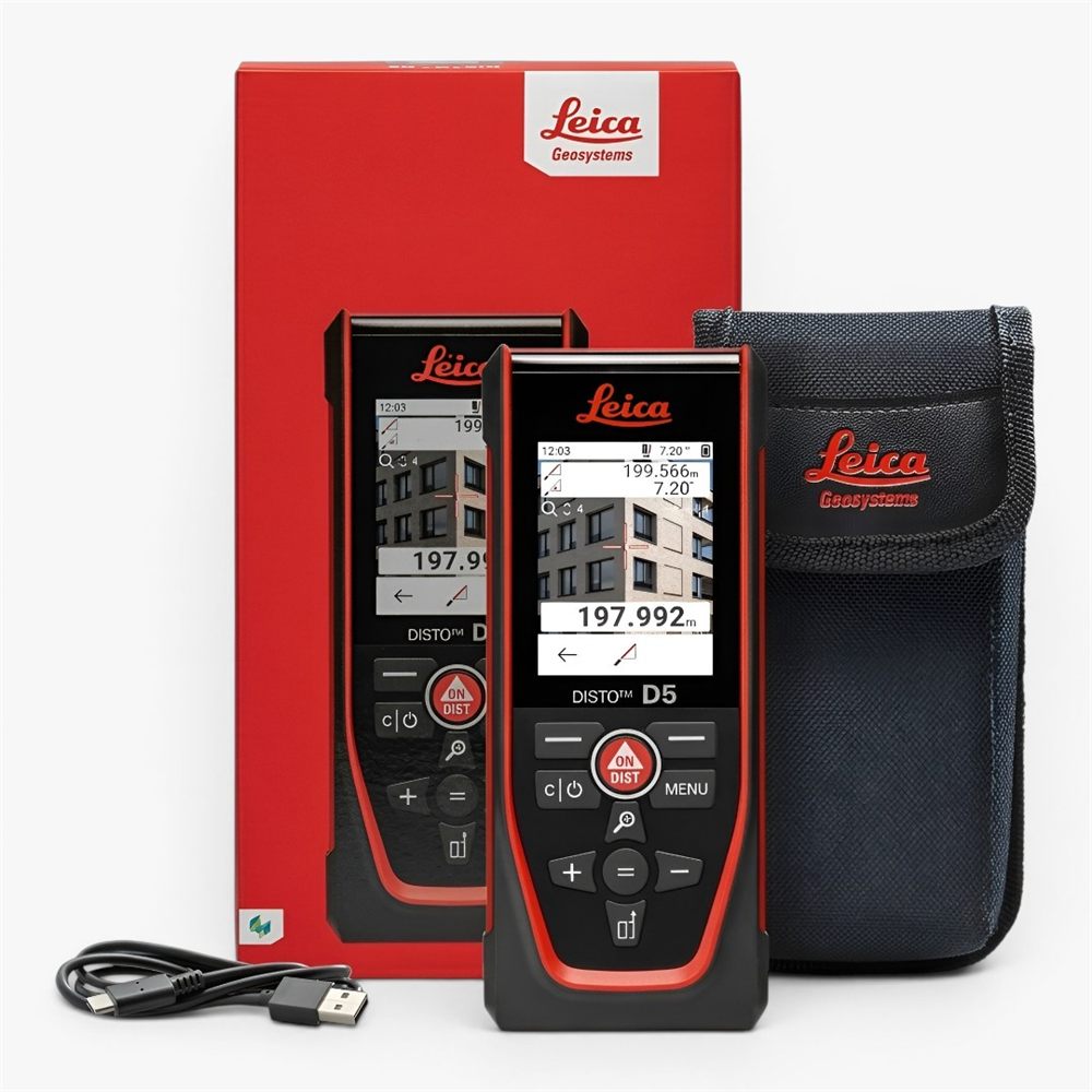 Distanciómetro Láser Leica DISTO D5 (200m) - vista adicional