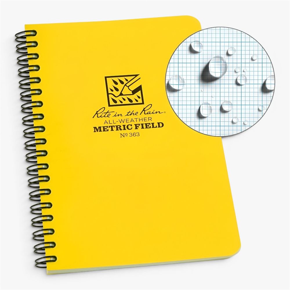 Libreta Topográfica Rite in the Rain 363 Metric Field - vista adicional