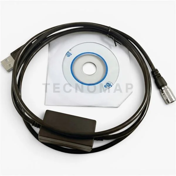 Cable USB de Transferencia para Estación Total Topcon - Tecnomap