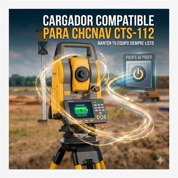 Cargador CHCNAV para Estación Total CTS-112 - CHCNAV