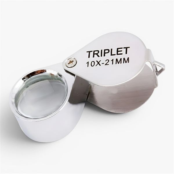 Lupa Triplet 10x 21mm - Triplet