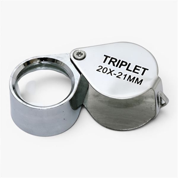 Lupa Triplet 20x 21mm - Triplet