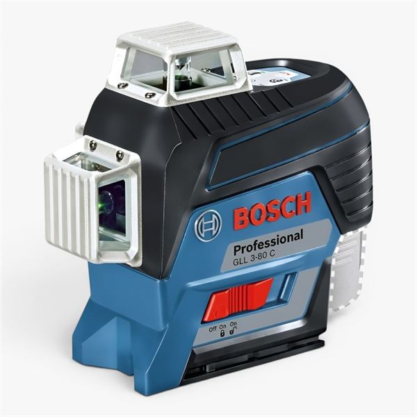 Nivel Láser Bosch GLL 3-80 C Rojo - Bosch