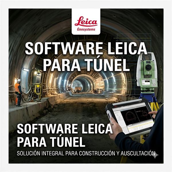 Software Leica Captivate - Aplicación Túnel - Leica