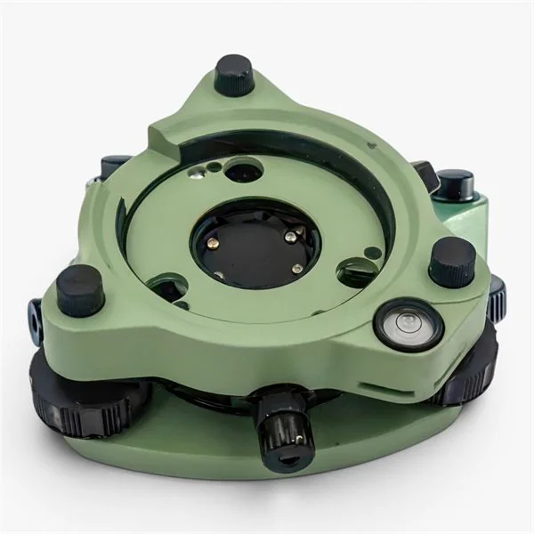Tribrach AJ12 Verde con/sin Plomada Óptica - Tecnomap