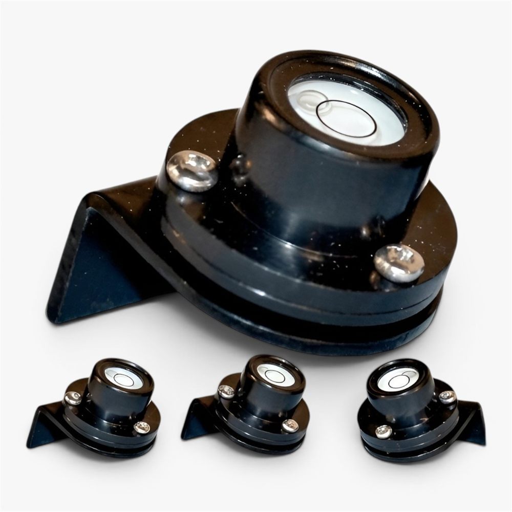 Nivel Esférico para Mira de Aluminio (Ojo de Pollo) - vista adicional