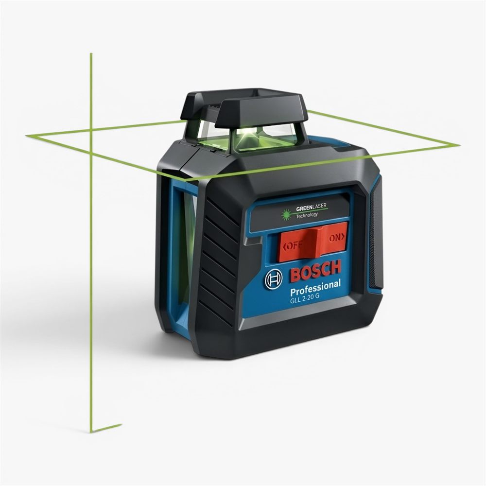 Nivel Láser Bosch GLL 2-20 G Verde - Bosch