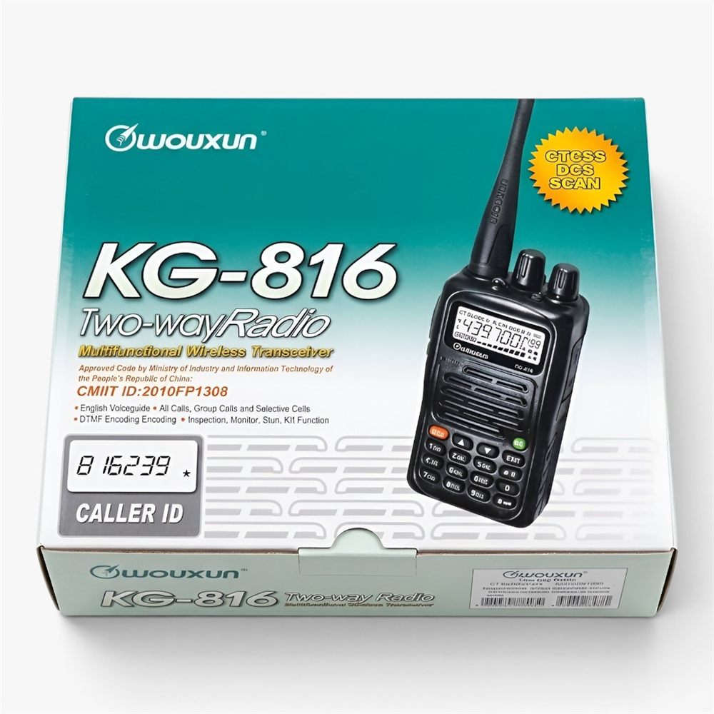 Radio Portátil Wouxun KG-816 - vista adicional