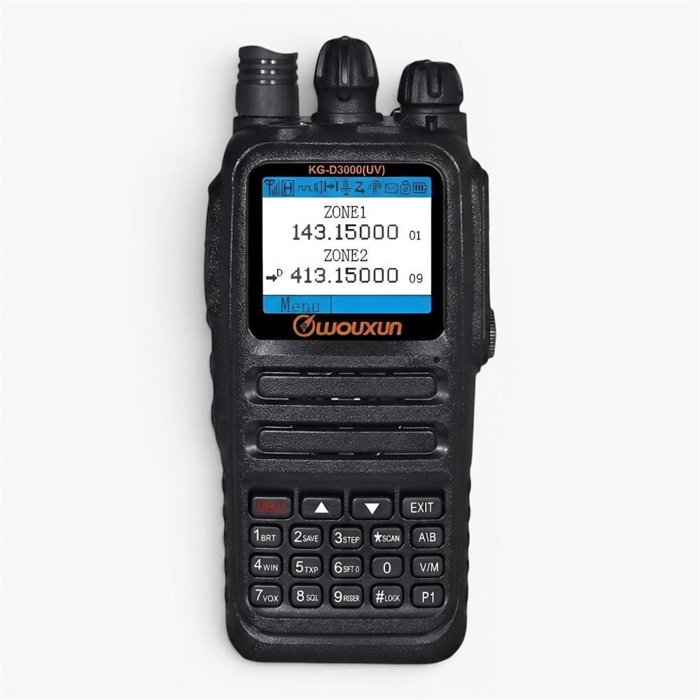 Radio Portátil Wouxun KG-D3000 DMR - vista adicional