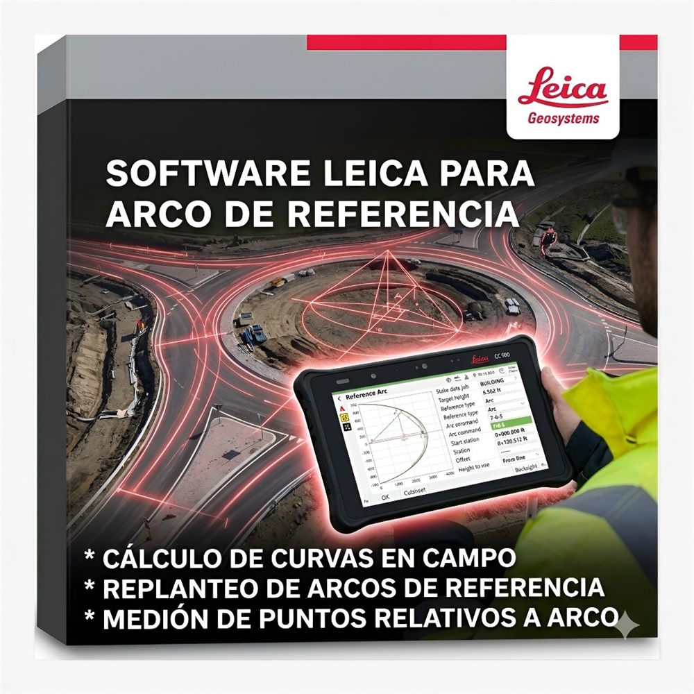 Software Leica Captivate - Aplicación Arco de Referencia - Leica