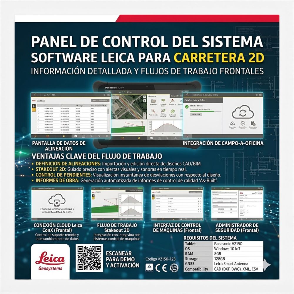 Software Leica Captivate - Aplicación Carretera 2D - vista adicional