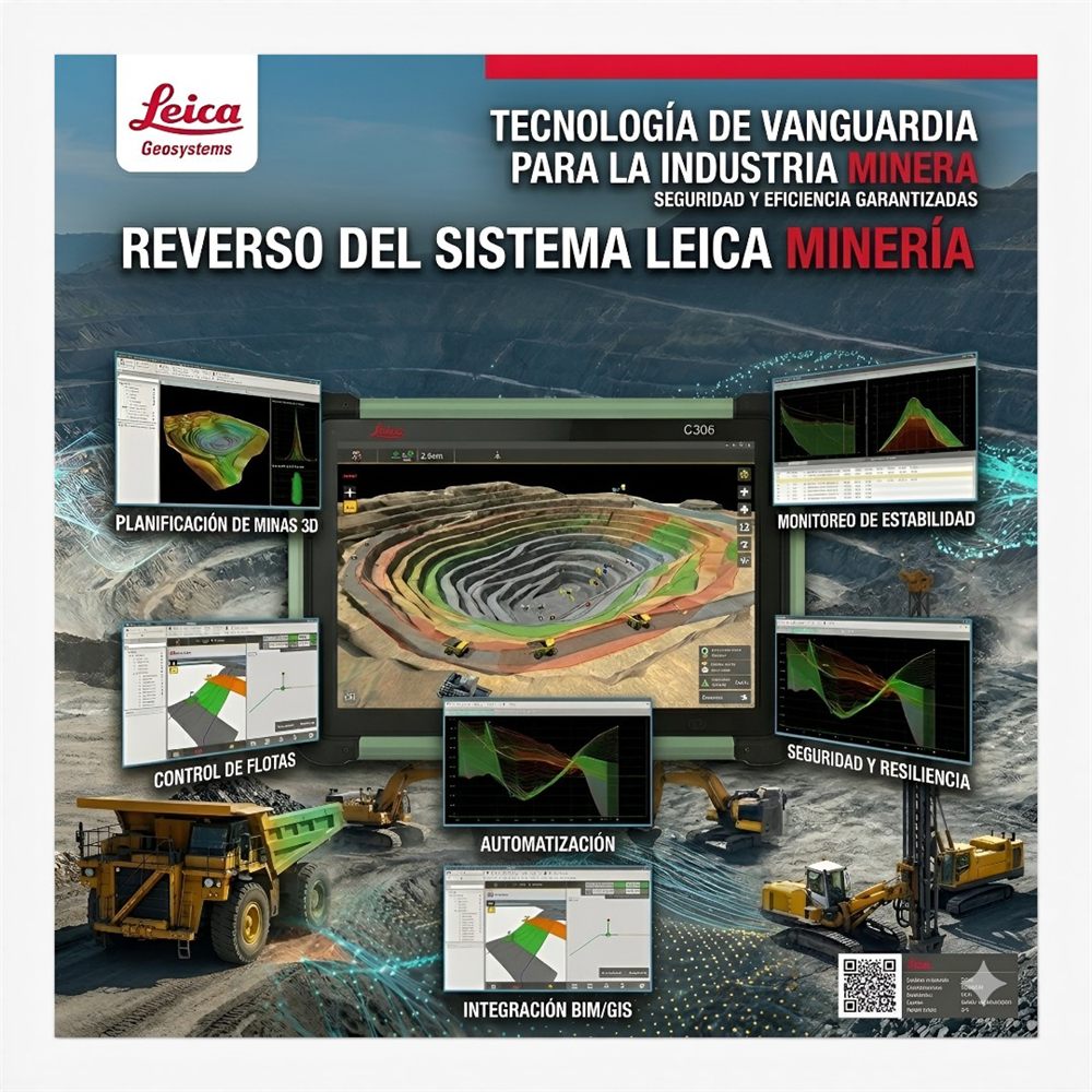 Software Leica Captivate - Aplicación Minería - vista adicional