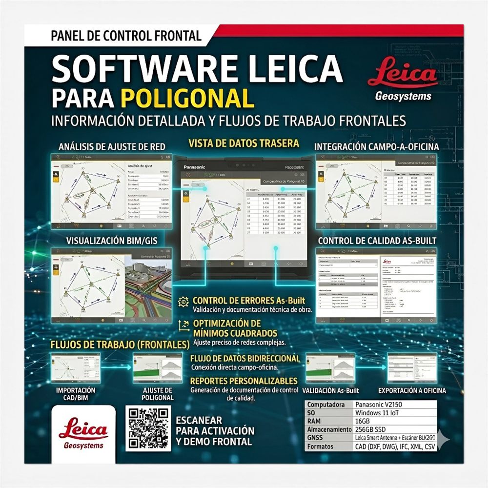 Software Leica Captivate - Aplicación Poligonal - vista adicional