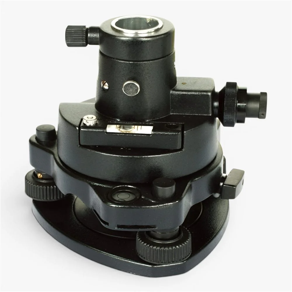 Tribrach Negro con Plomada Láser u Óptica - vista adicional