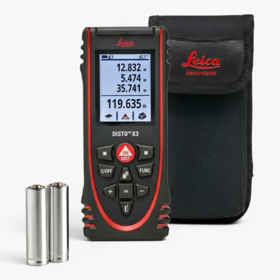 Distanciómetro Láser Leica DISTO X3 (150m)