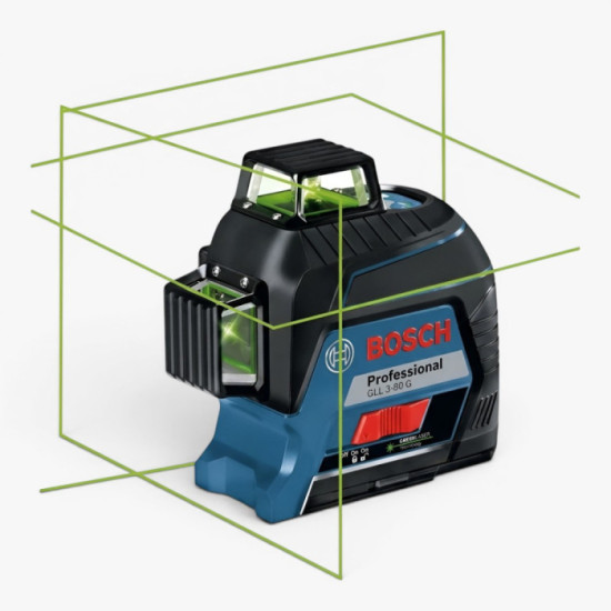 Nivel Láser Bosch GLL 3-80 G Verde